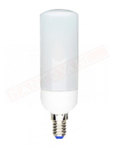 Lampadina led tubolare 7.5W E14 opale luce calda 2700K 806 lumen=75W classe energetica A+ 126x38