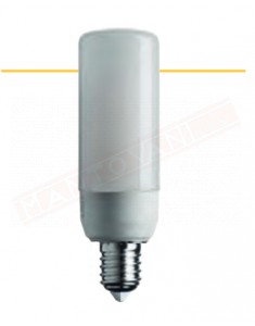 Lampadina led tubolare 8 w E14 2700 k 1055 lumen classe energetica A++ 126x38 mm non dimmerabile