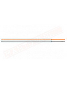 Cavo piattina trasparente cavo rame argento 2x1.5 per collegamento casse o strisce led