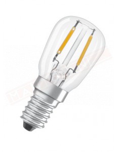 Ledvance lampadina led e14 per frigo 1.3 w =15 w osram 827 classe energetica a++ 110 lumen 2700 K 63x26mm