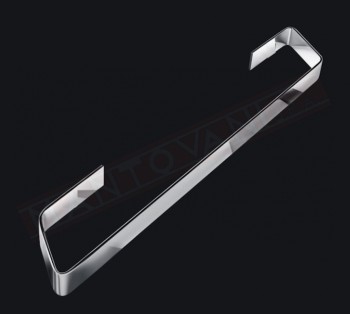 Tl.bath Flesso metal portasalviette fissaggio con adesivo 503x25x76 mm in ottone cromato