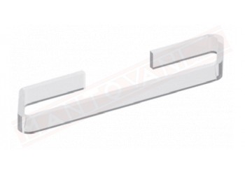 Tl.bath Flesso plexyglass portasalviette fissaggio vite e tassello 33.8x25x76 mm in plexyglass