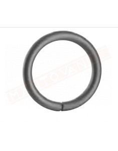 Cerchio in ferro tondo da 10 diametro esterno 190 mm . Decorazioni in ferro per cancelli e inferriate