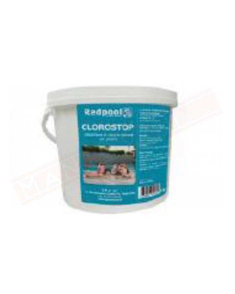 Prodotti chimici per piscina abbattitore di cloro in polvere confezione da 5 kg