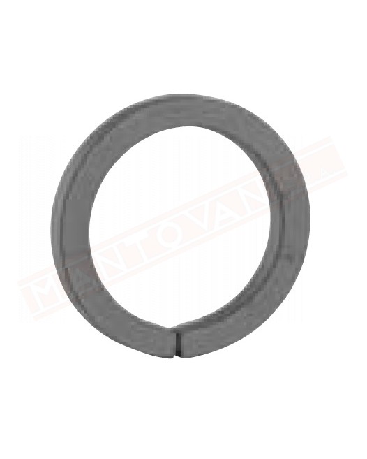 Cerchio in ferro quadro 16 diametro 120 mm . Anello in ferro decorativo per cancelli e inferriate