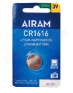 Batterie a bottone cr1616 lithium 16 mm h 1.6 mm 3volts