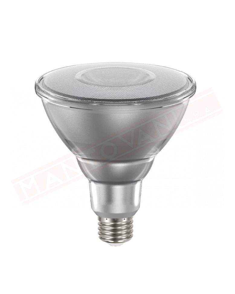 Shot lampadina led par38 16W IP65 per esterno luce calda 3000 k equivalente 120 w 1540 lumen utili classe energetica F Dim