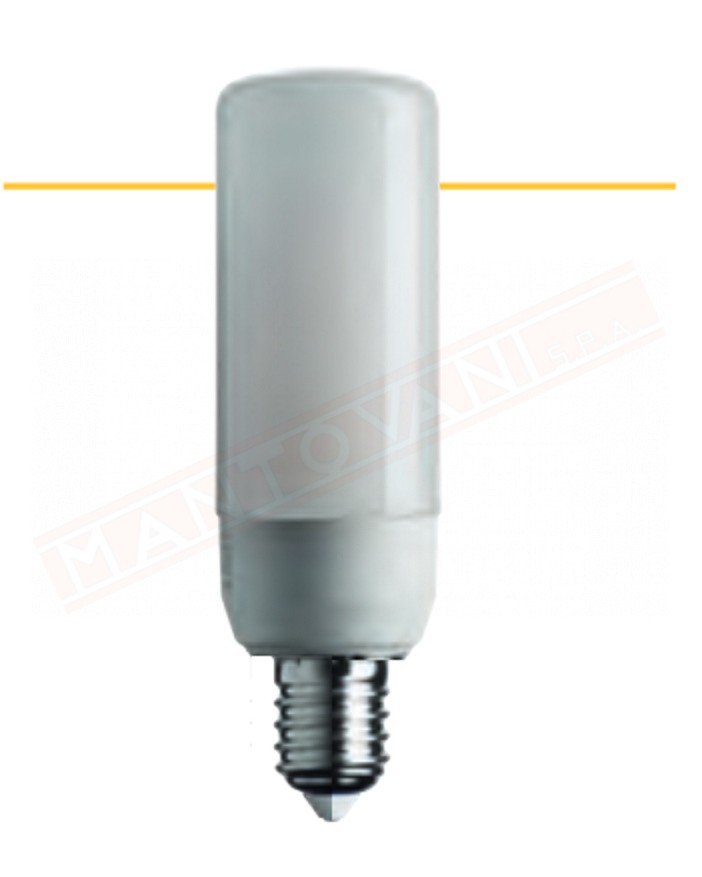 Lampadina led tubolare 8 w E14 2700 k 1055 lumen classe energetica A++ 126x38 mm non dimmerabile