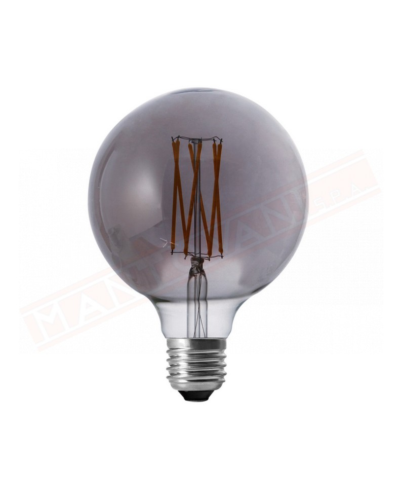 Amarcords lampadina a led dimmerabile 4w tipo g 125 globo luce calda 2000k e27
