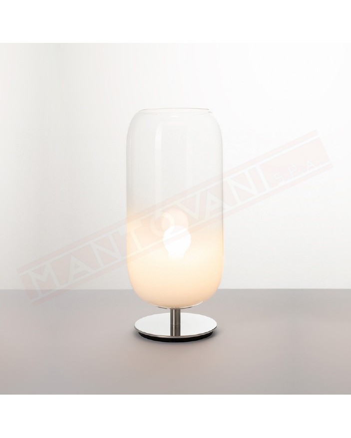 Artemide Gople lamp lampada da tavolo a led 21w dim Ce A++ A diam 21 cm bianco sfumato