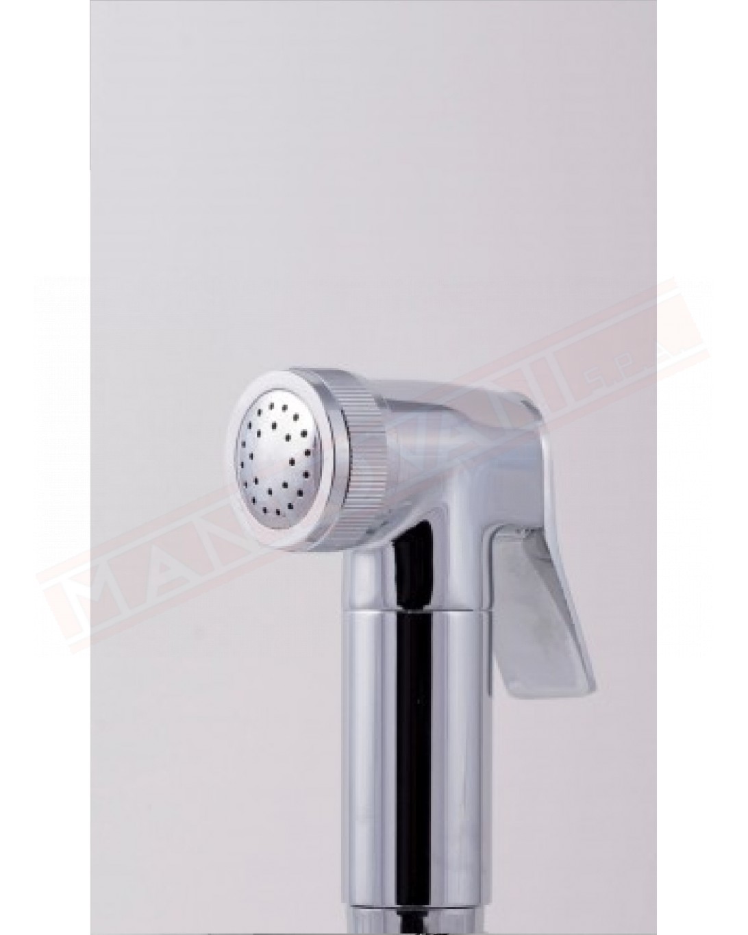 Arvag idroscopino Sirio soft BE con rubinetto cromato lucido con flessibile in acciaio rivestito pvc getto laser