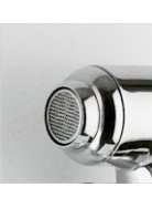 Arvag idroscopino Sirio soft BE con rubinetto cromato lucido con flessibile in acciaio rivestito pvc getto laser
