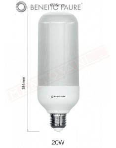 BENEITO FAURE LAMPADINA LED E27 20W LUCE FREDDA 2310 LUMEN CLASSE ENERGETICA A+ LAMPADINA E27 LED