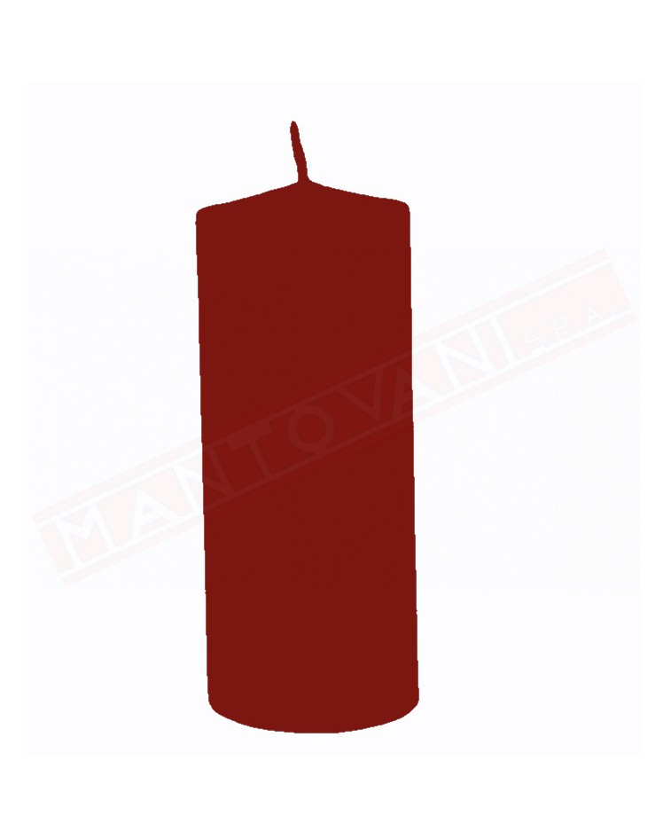 Candelotto diametro 60 mm altezza 14 mm rosso
