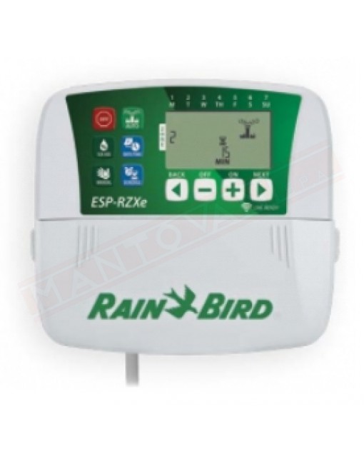 Rain Bird RZXe-8-I programmatore 8 stazioni indoor con predisposizione LNK-WIFI