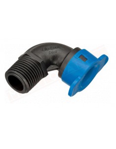 DT PRO Blue Lock gomito 3\4 M per tubo speciale ad innesto rapido girevole