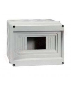 Feb Elettrica scatola per 6 8 moduli din ip40 19x14.5x8.5 cm grigio
