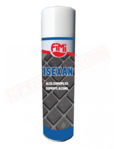 Isexan spray 400 ml igenizzante sgrassante a base di alcol isopropilico 70 % senza profumo ideale per superfici e split