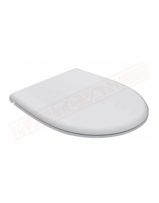 Copriwater bowl+ cm50x38 rimovibile bianco cerniere Soft close per wc bp002 bps03 in soatituzione del sedile bpr21
