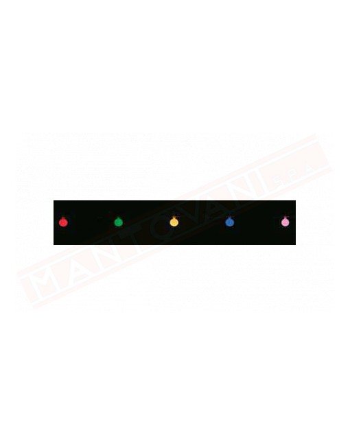 MAGIC BALLS 20 SFERE LED D60 PER ESTERNO RGB CON CONTROLLER NON PROLUNGABILE