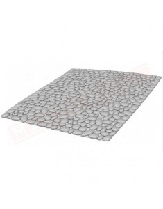 Gedy G.Pietra tappeto antiscivolo per doccia in vinile grigio misure art 55x55x1