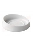Gedy G. Flou portasapone in resina termoplastica bianco misure diametro art 13,8x12,5x4