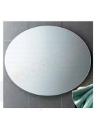 Gedy specchio bagno filo lucido ovale 55x75 reversibile misure art 75x2x55