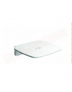 Gedy G.Prima Classe sedile ribaltabile bianco per doccia in alluminio e abs misure art 35,5x37x10,5