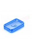 Gedy G. Glady portasapone in resina termoplastica blu misure diametro art 12,3x8x2,5