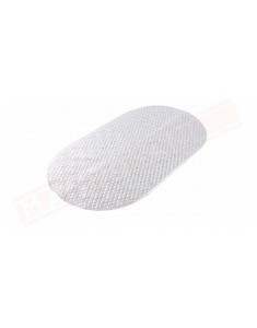 Gedy G.Solid tappeto antiscivolo per vasca in pvc trasparente misure art 69x38,5x0,7