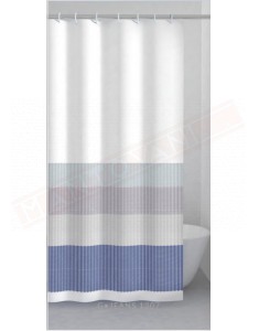 Gedy G.Jeans tenda in tessuto multicolore cm 180 altezza 200 confezione con anelli