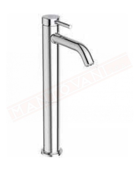 Ceraline rubinetto lavabo bluestart per lavabi appoggio con pilettaclick clack Ideal Standard sporgenza 135 h 240 mm