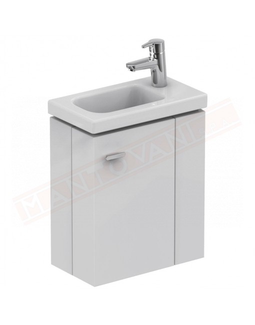 Ideal Standard Connect space mobile da bagno 440x513x245 per lavabo e132 con rubinetto a sinistra