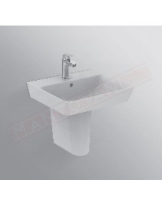 Connect Air lavabo Cube lavabo da 500 mm ideal standard con foro rubinetteria