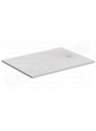 Ideal Standard ultraflat s bianco 120x70 piatto doccia ultrasottile in materiale composito senza piletta con copripiletta inox