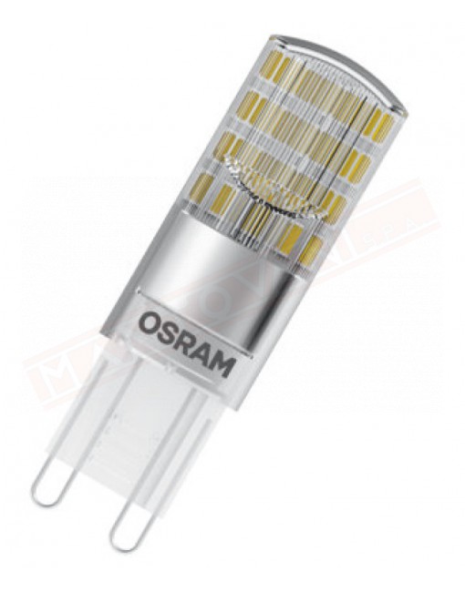 Ledvance lampadina led G9 2.6w =30 w 320 lumen classe energetica a++ luce calda 2700k 52x15 mm