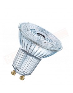 Ledvance lampadina led par 16 GU 10 4.3W = 50 W non dimm 830 classe energetica F 350 lumen 36 gradi 2700 K 50X52 MM
