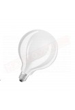 Ledvance lampadina led 8.5w=75w globo 95 mm opale dim E27 827 classe en. A++ 1055 lumen 2700 K 138x95 mm