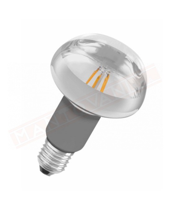 LEDVANCE LAMPADINA PARATHOM LED RETROFIT R80 NO DIM E27 827 CLASSE ENERG A 7 W 270 LUMEN 2700 K 80X115 MM