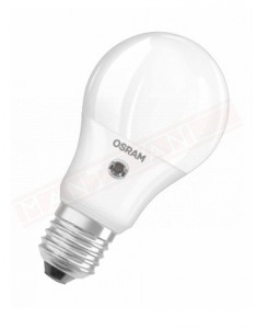 LEDVANCE LAMPADINA PARATHOM ADVANCED CLASSIC A DAYLIGHT SENSOR E27 827 CLASSE ENERGETICA A+ 9.5 W 806 LUMEN 2700 K 120X60 fp