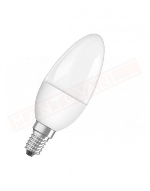 LEDVANCE LAMPADINA LED VALUE CLASSIC B 25 SMERIGLIATA NO DIM E14 827 CLASSE ENERGETICA A+ 3.3 W 250 LUMEN 2700 K 106X35 MM