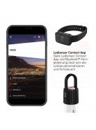Led Lenser ML6 connect wl lanterna a batteria ricaricabile e comandabile con telecomando da polso o da cellulare