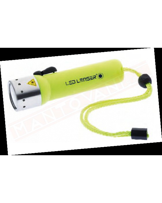 LED Lenser p220 MAX 30 ore 180 metri 220 Lumen Led Funzionamento a batteria 