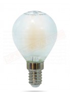 Life lampadina led E14 sferetta smerigliata 4.5 w =40 w non dimmerabile classe energetica f 470 lumen 45x80mm 2700k