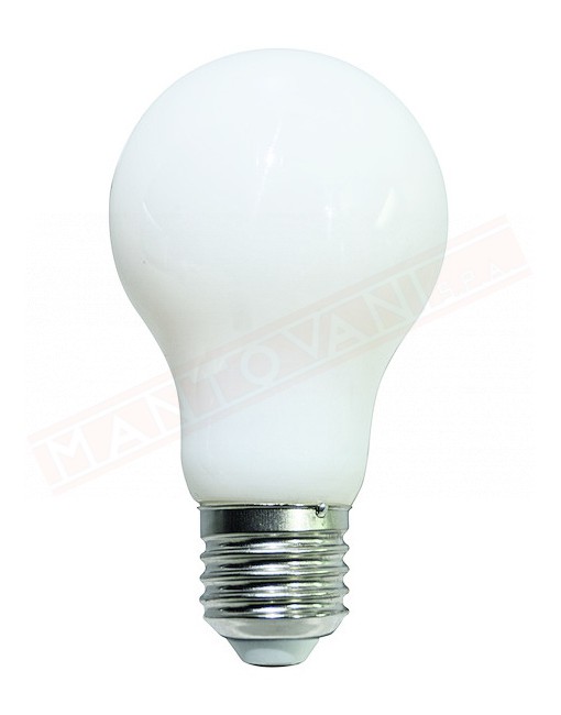 Life lampadina led e27 goccia smerigliata 8.5 w =75 w 827 non dimmerabile classe energetica E 1055 lumen 3000 K 60x108 mm