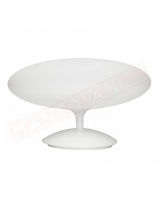 Linealight Squash-tab lampada da tavolo bianca a led