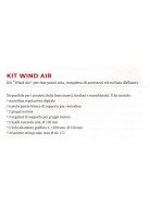 La Nordica kit wind air escluso le griglie che vanno acquistate separatamente
