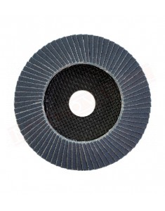 Milwaukee disco lamellare grana 120 diametro 115 alesaggio 22.2 platorello in fibra naturale