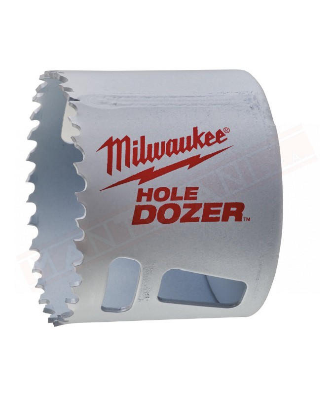 Milwaukee sega a tazza 68 mm per metallo legno cartongesso pvc attenzione rispettare velocita' e pressione indicate in scheda