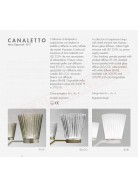 Icone Canaletto 30 s sospensione 30 luci verniciata bronzo spazzolato vetri cristallo a led 135w 10500lm 3000k diam 150 cm